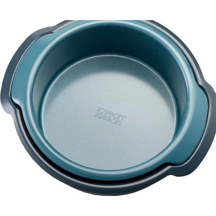 Joseph Joseph Nest Bake 2-piece round cake pan set, blue
