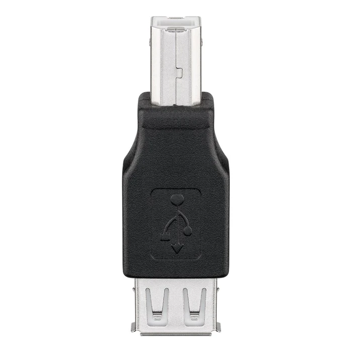 Αντάπτορας USB Goobay σε USB Type B 50291, θηλυκό σε αρσενικό, μαύρος