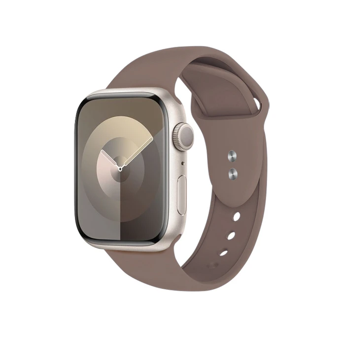 Belt Crong Liquid Apple Watch 4/5/6/7/8/9/SE/Ultra 1/2 42/44/45/49mm brown