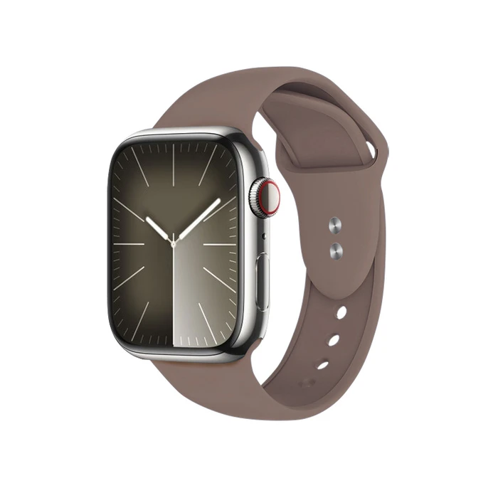 Belt Crong Liquid Apple Watch 4/5/6/7/8/9/SE/Ultra 1/2 42/44/45/49mm brown