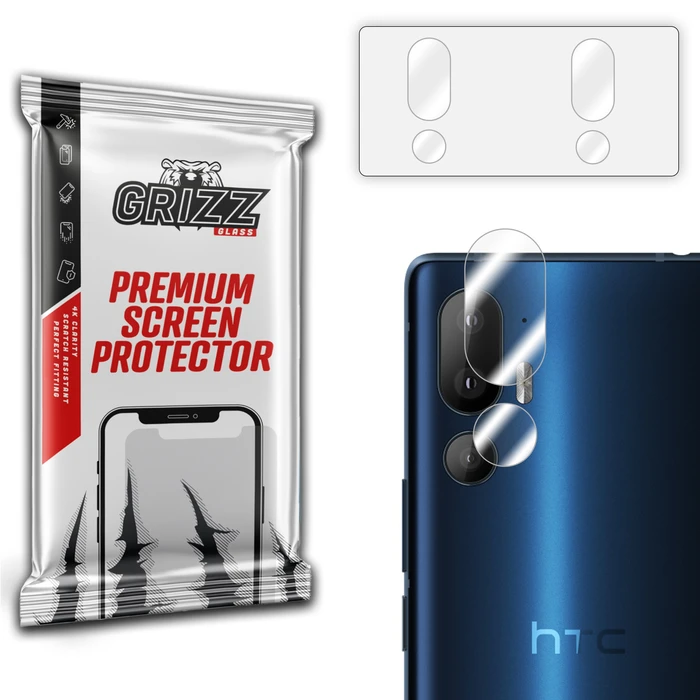 GrizzGlass HybridGlass Camera HTC U24 Pro