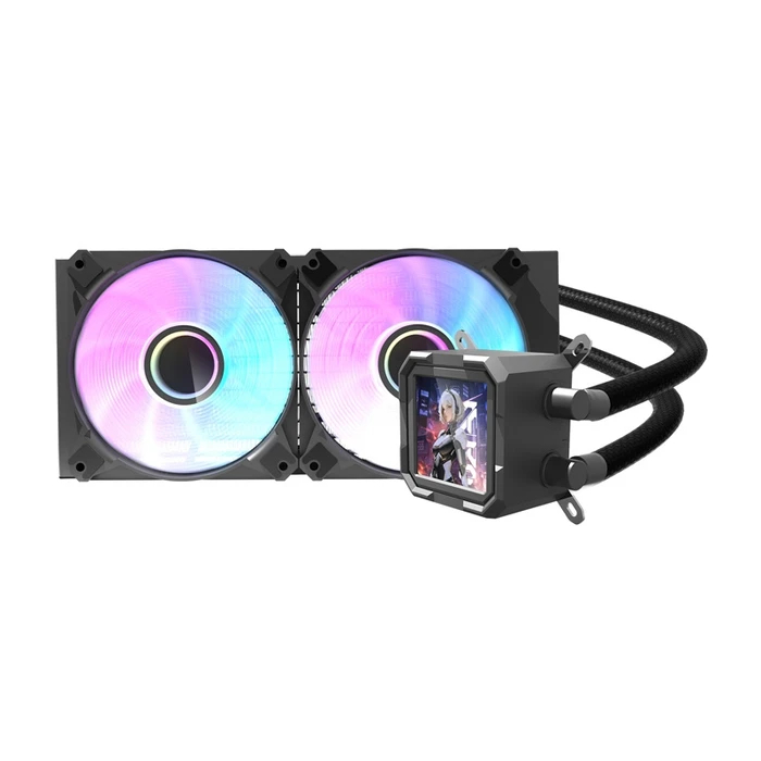 Darkflash DV240S Υδρόψυξη AIO CPU 240mm με 2x120mm ARGB ανεμιστήρες