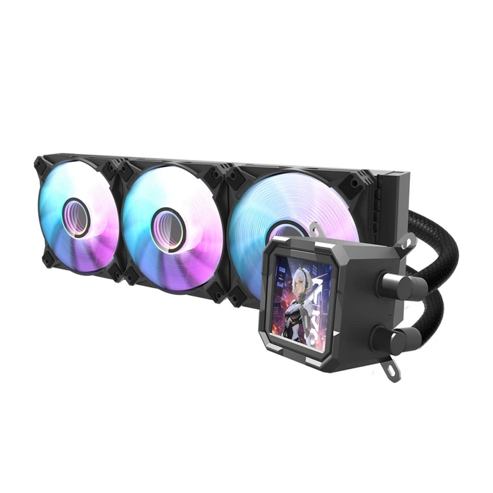 Darkflash DV360S Υδρόψυξη AIO CPU 360mm με 3 Ανεμιστήρες 120mm και ARGB Φωτισμό