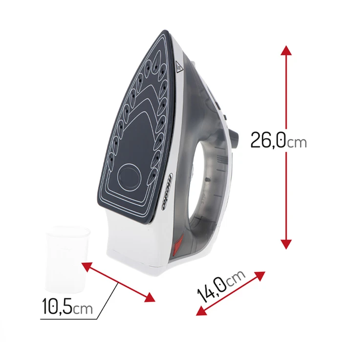 Σίδερο Ατμού Mesko Steam 2800W White/Grey