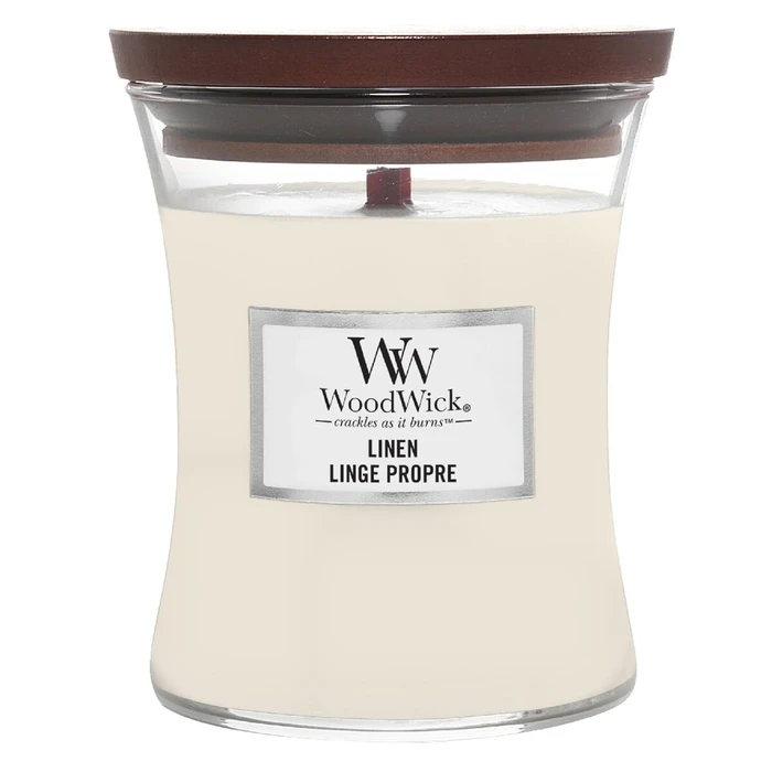 Woodwick Αρωματικό Κερί Core Medium Linen