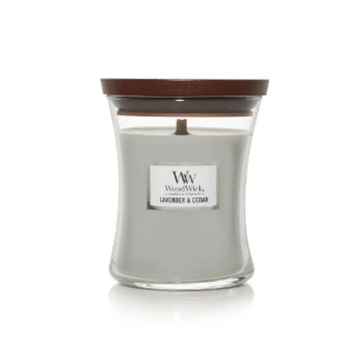 Woodwick Αρωματικό Κερί Lavender & Cedar