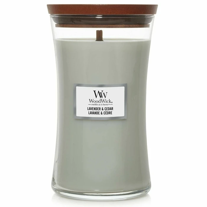 Woodwick Αρωματικό Κερί Core Large Lavender & Cedar 609 g