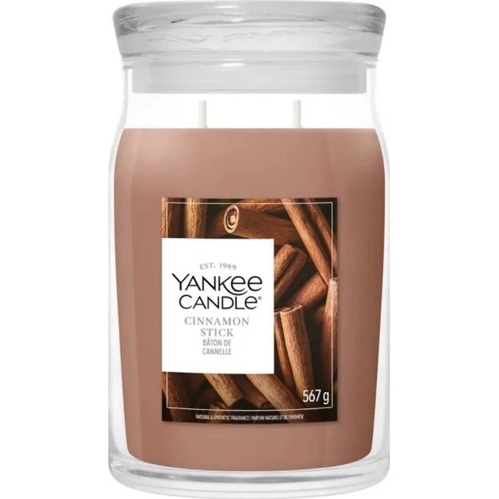 Yankee Candle Signature Cinnamon Stick Scented Jar Candle 567 g
