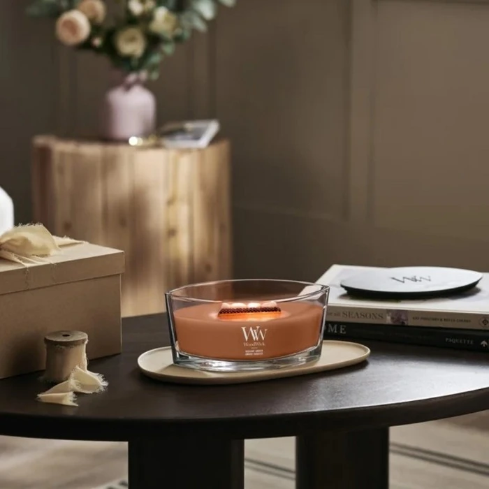WoodWick Radiant Amber Ελίψα 453,6 g