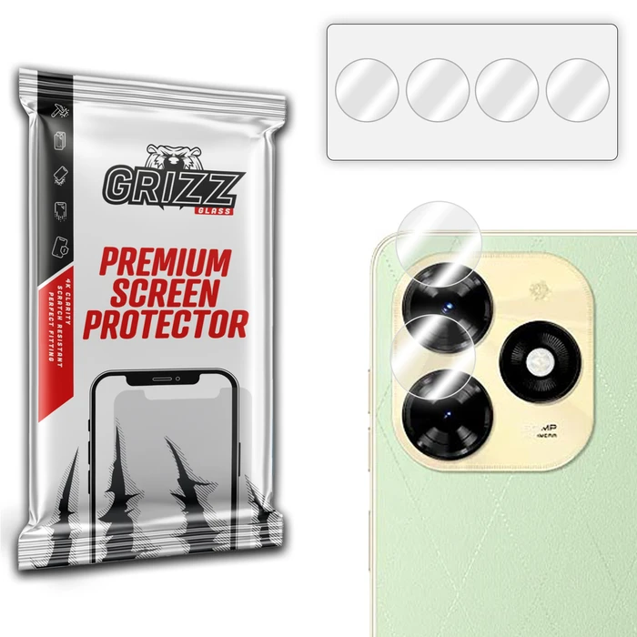 GrizzGlass HybridGlass Camera Tecno Spark 20P