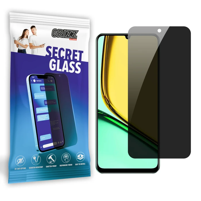 GrizzGlass Matte SecretGlass Realme C61