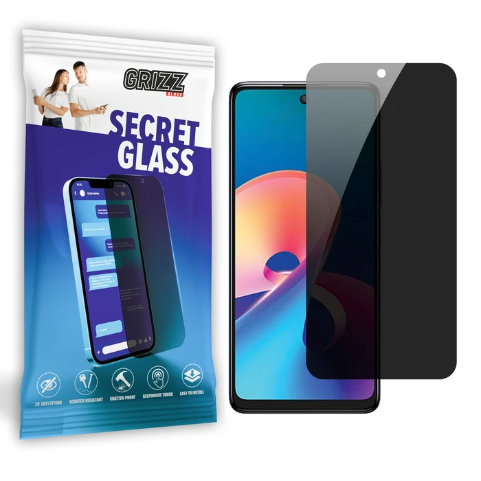 GrizzGlass Matte SecretGlass TCL 50 XE