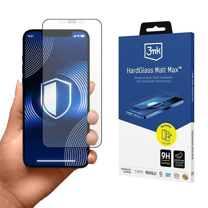 3MK HardGlass Matt Max Apple iPhone 12 Pro Max