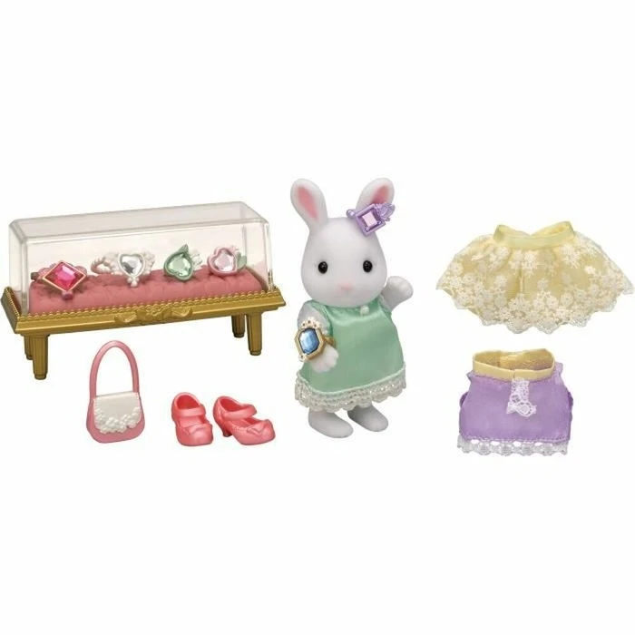 Παιχνίδι Μινιατούρα Sylvanian Families The Snow Bunny Fashion Suitcase and Big Sister