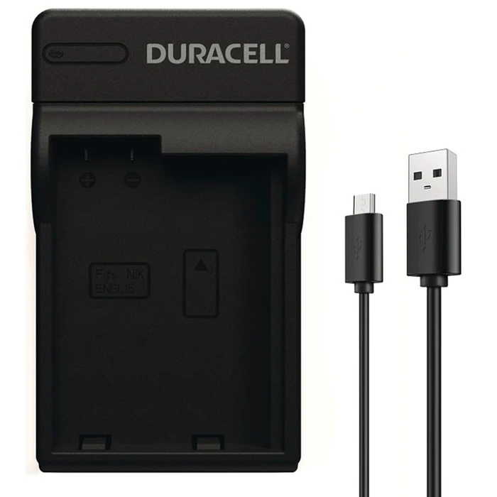 Καθολικοί φορτιστές μπαταριών Duracell USB Charger για Nikon EN-EL15 / DRNEL15 με καλώδιο USB DRN5922