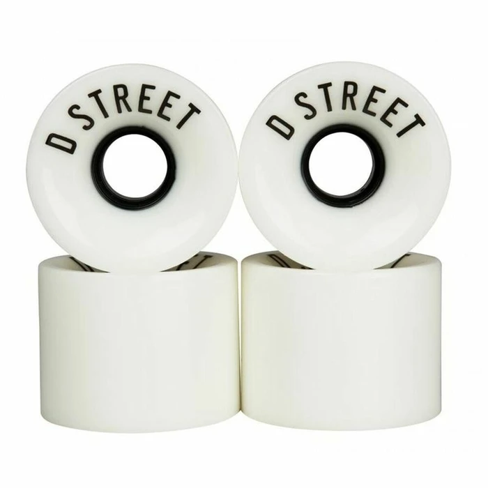 Ροδάκια Skateboard Dstreet ?DST-SKW-0004 59 mm Λευκό