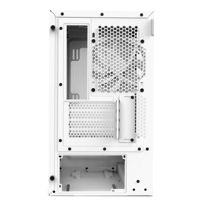 NZXT H3 Flow - White Mini Tower PC Case (No PSU)