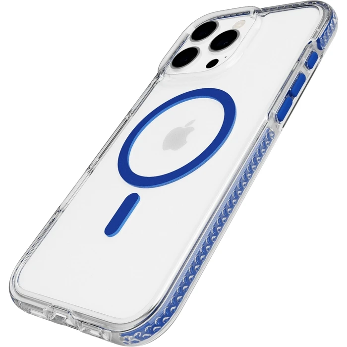 Θήκη Tech21 EvoCrystal MagSafe για iPhone 16 Pro Max — Μπλε