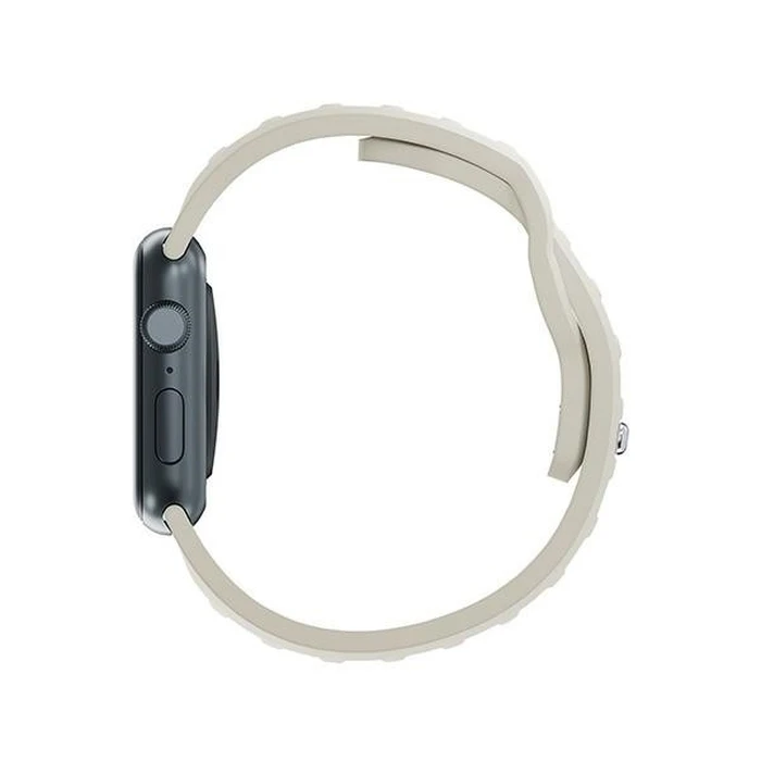 3MK Silicone Watch Strap for Apple Watch 4/5/6/7/8/9/SE/Ultra 42/44/45/49mm beige