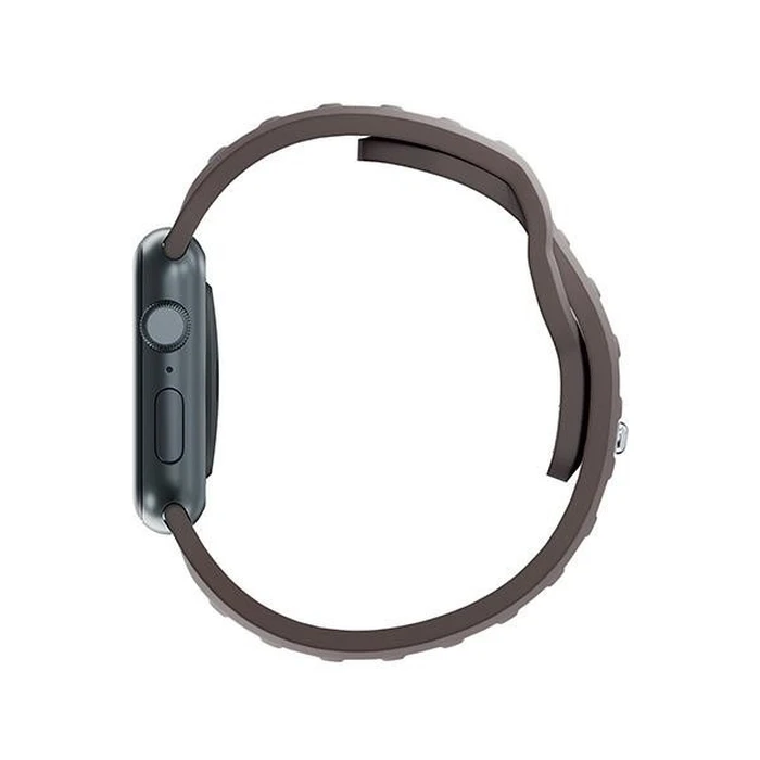 Strap 3MK Silicone Watch Strap Apple Watch 4/5/6/7/SE/8/9/10 40/41/42mm brown/taupe