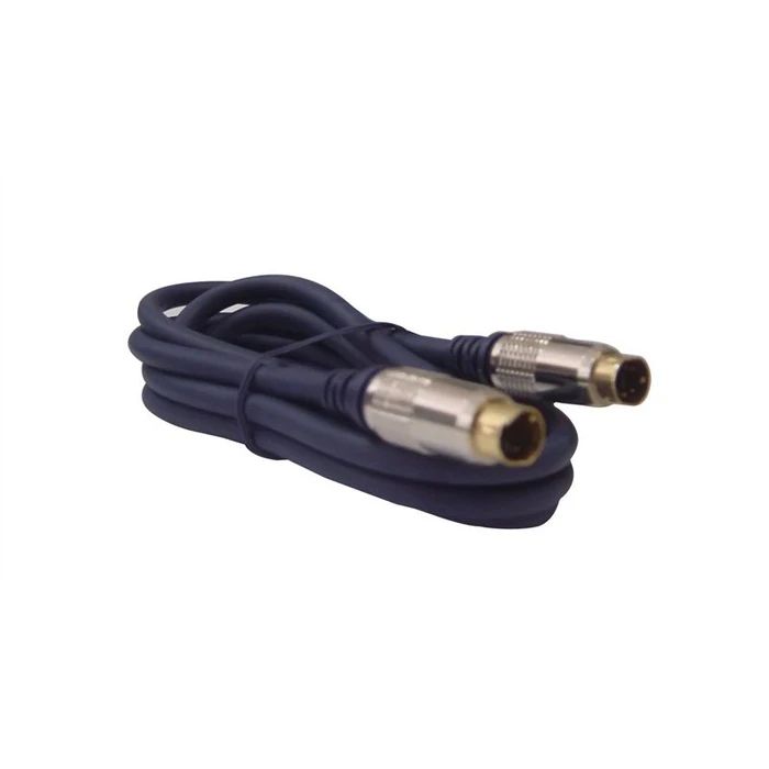 Moulded S-VHS (S-Video) Cable 5m - DM PRO HT 30275