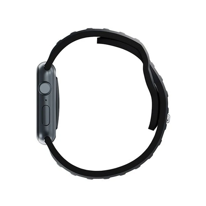 Belt 3MK Silicone Watch Strap Apple Watch 4/5/6/7/SE/8/9/10 40/41/42mm black