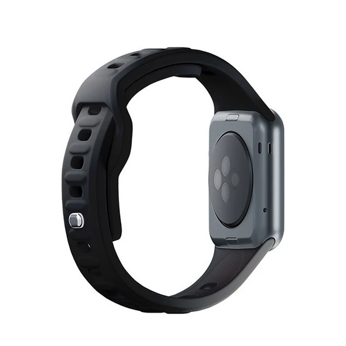 Belt 3MK Silicone Watch Strap Apple Watch 4/5/6/7/SE/8/9/10 40/41/42mm black