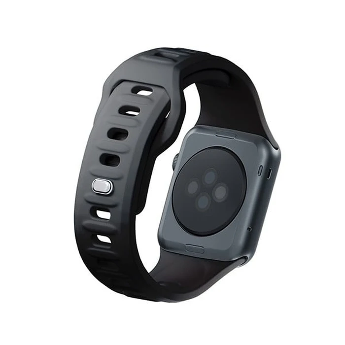Belt 3MK Silicone Watch Strap Apple Watch 4/5/6/7/SE/8/9/10 40/41/42mm black