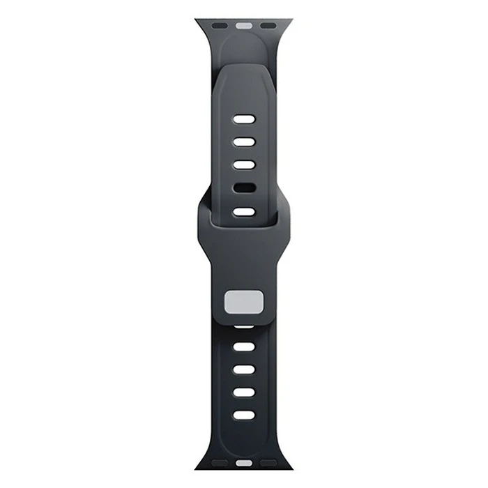 Belt 3MK Silicone Watch Strap Apple Watch 4/5/6/7/SE/8/9/10 40/41/42mm black
