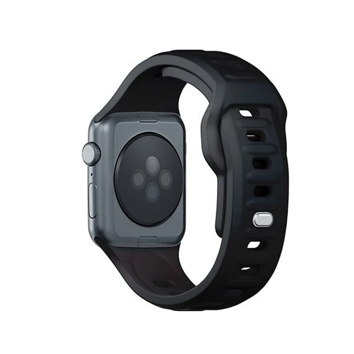 Belt 3MK Silicone Watch Strap Apple Watch 4/5/6/7/SE/8/9/10 40/41/42mm black