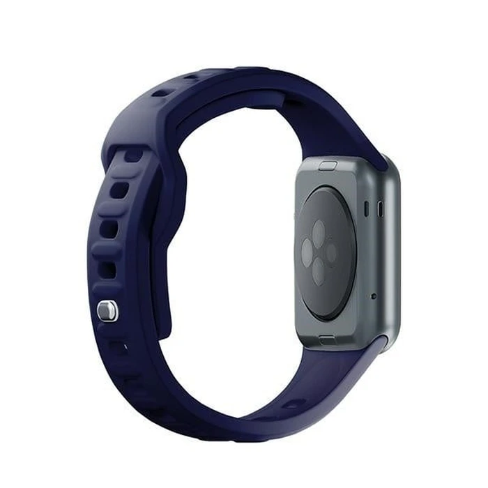 3MK Silicone Watch Strap for Apple Watch 4/5/6/7/8/9/SE/Ultra 42/44/45/49mm ocean blue