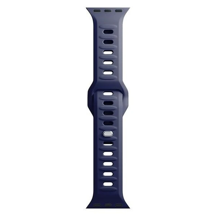 3MK Silicone Watch Strap for Apple Watch 4/5/6/7/8/9/SE/Ultra 42/44/45/49mm ocean blue