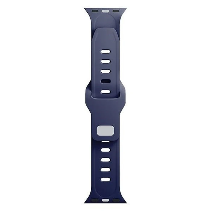 3MK Silicone Watch Strap for Apple Watch 4/5/6/7/8/9/SE/Ultra 42/44/45/49mm ocean blue