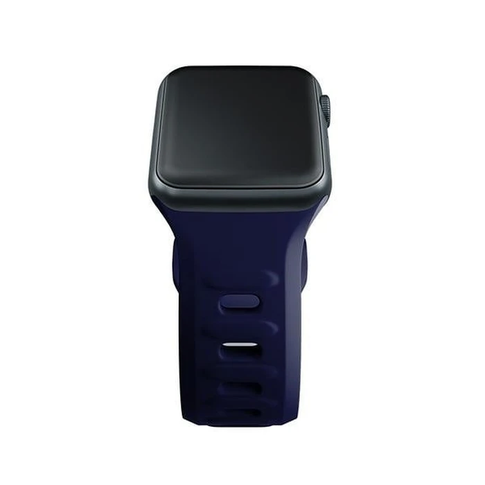 3MK Silicone Watch Strap for Apple Watch 4/5/6/7/8/9/SE/Ultra 42/44/45/49mm ocean blue
