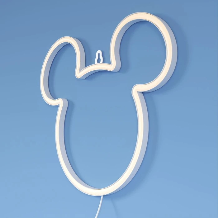 Yellowpop Disney Mickey Ears LED Φωτιστικό Τοίχου - Λευκό