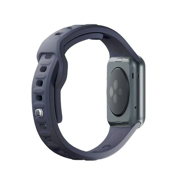 Strap 3MK Silicone Watch Strap Apple Watch 4/5/6/7/SE/8/9/10 40/41/42mm grey