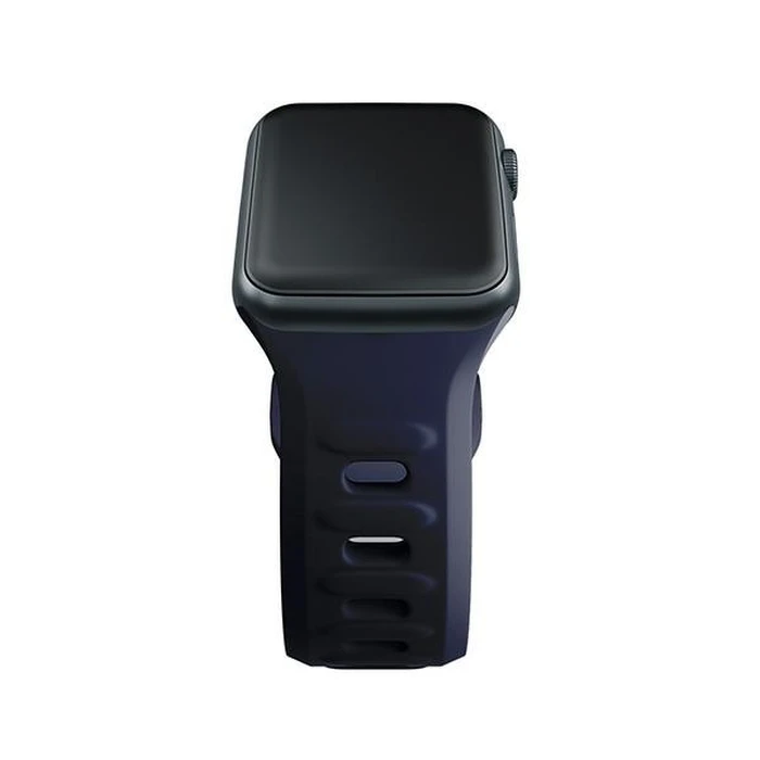 Strap 3MK Silicone Watch Strap Apple Watch 4/5/6/7/SE/8/9/10 40/41/42mm grey