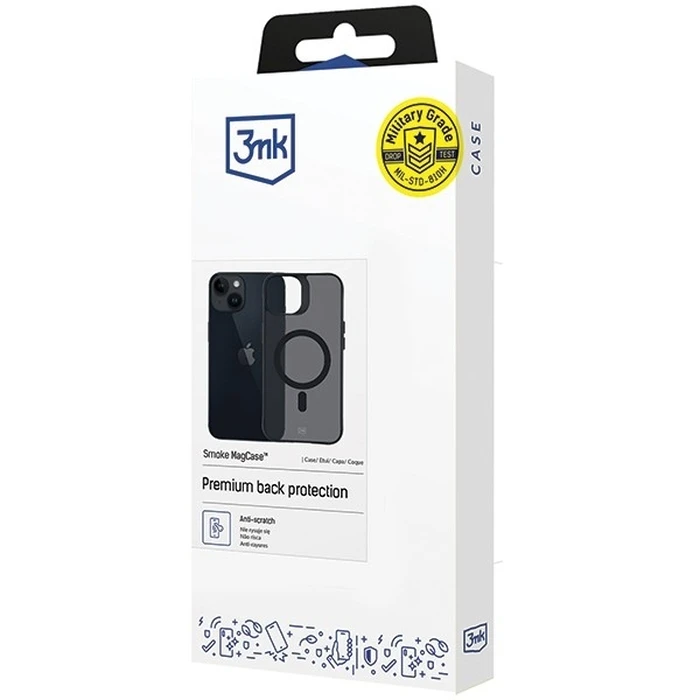 3MK MagCase Smoke Apple iPhone 13 / 14