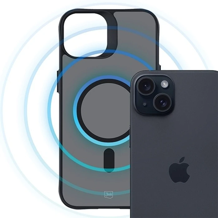 3MK MagCase Smoke Apple iPhone 15