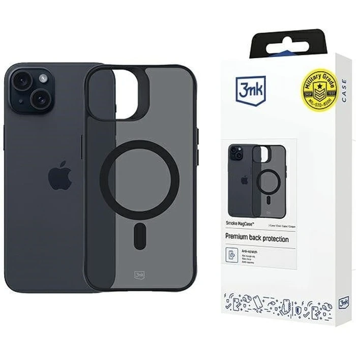 3MK MagCase Smoke Apple iPhone 15 Plus