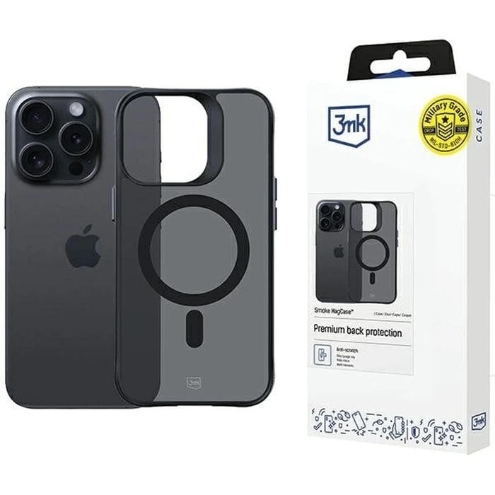 3MK MagCase Smoke Apple iPhone 15 Pro