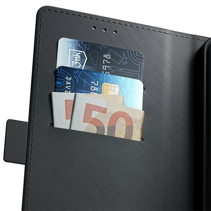 3MK Wallet Case Apple iPhone 17e / 16e black
