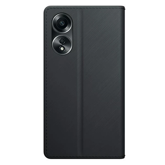3MK Wallet Case Oppo A58 4G black