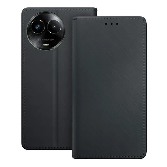 3MK Wallet Case Realme C67 5G black
