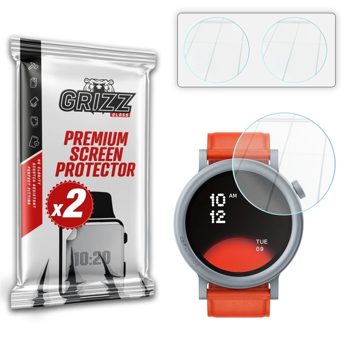 GrizzGlass HybridGlass Nothing CMF Watch Pro 2