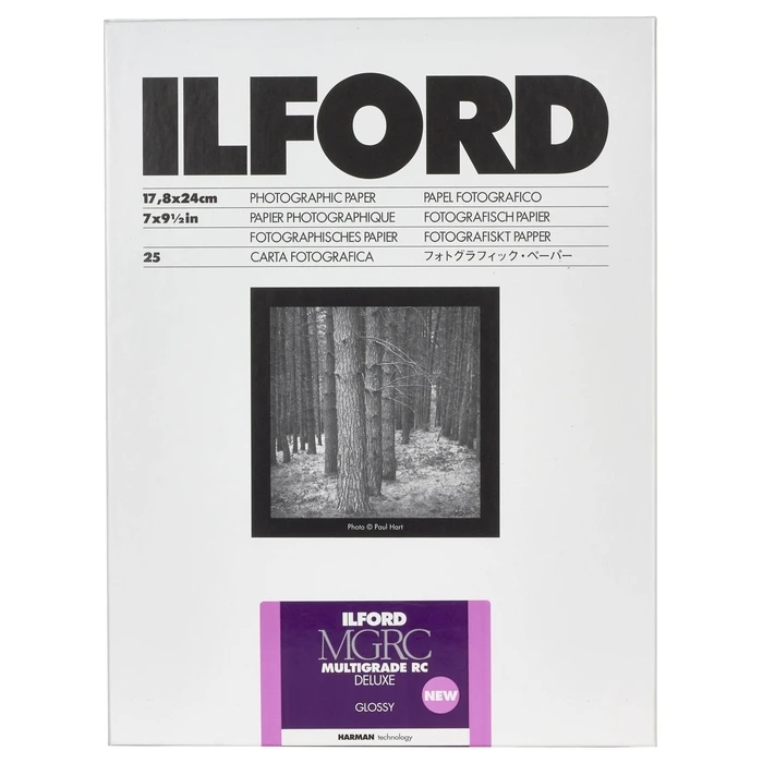 Ilford MG RC DL 25 φύλλα 18x24 cm - Φωτογραφικό Χαρτί Ασπρόμαυρου (Σκοτεινός Θάλαμος)