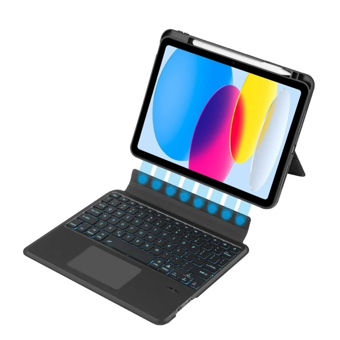 Tech-Protect SmartCase Mag Pen + Keyboard Apple iPad 10.9" 2022 / 11" 2025 Black