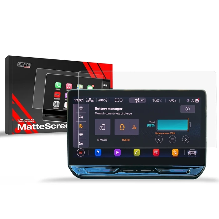 Matte GrizzGlass CarDisplay Protection Cupra Leon 12,9" (2024-2026)