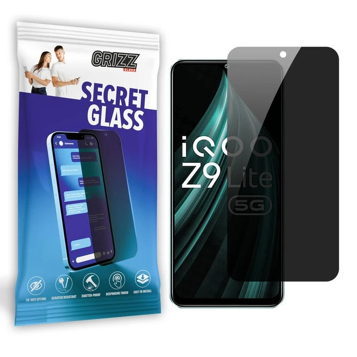GrizzGlass Matte SecretGlass Vivo iQOO Z9 Lite