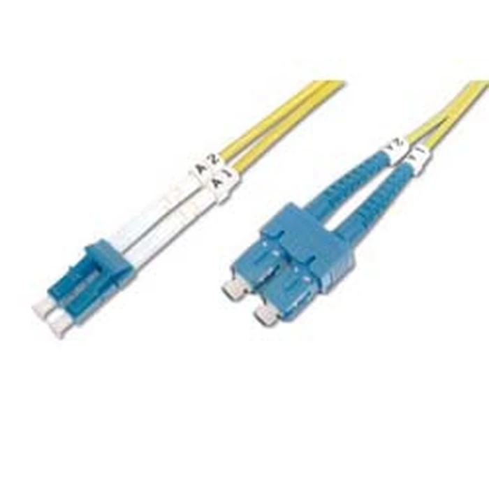 Καλώδιο Οπτικής Ίνας Digitus FIBER OPT PATCH CORD SC/LC 1 M